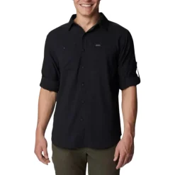 Columbia Shirts|Swimwear<Men's Silver Ridge Utility Lite Long Sleeve Shirt