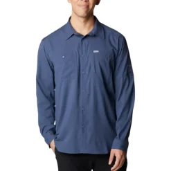 Columbia Shirts|Swimwear<Men's Silver Ridge Utility Lite Long Sleeve Shirt