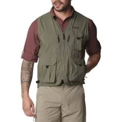 Columbia Shirts|Swimwear<Men's Silver Ridge Utility Sleeveless Jacket