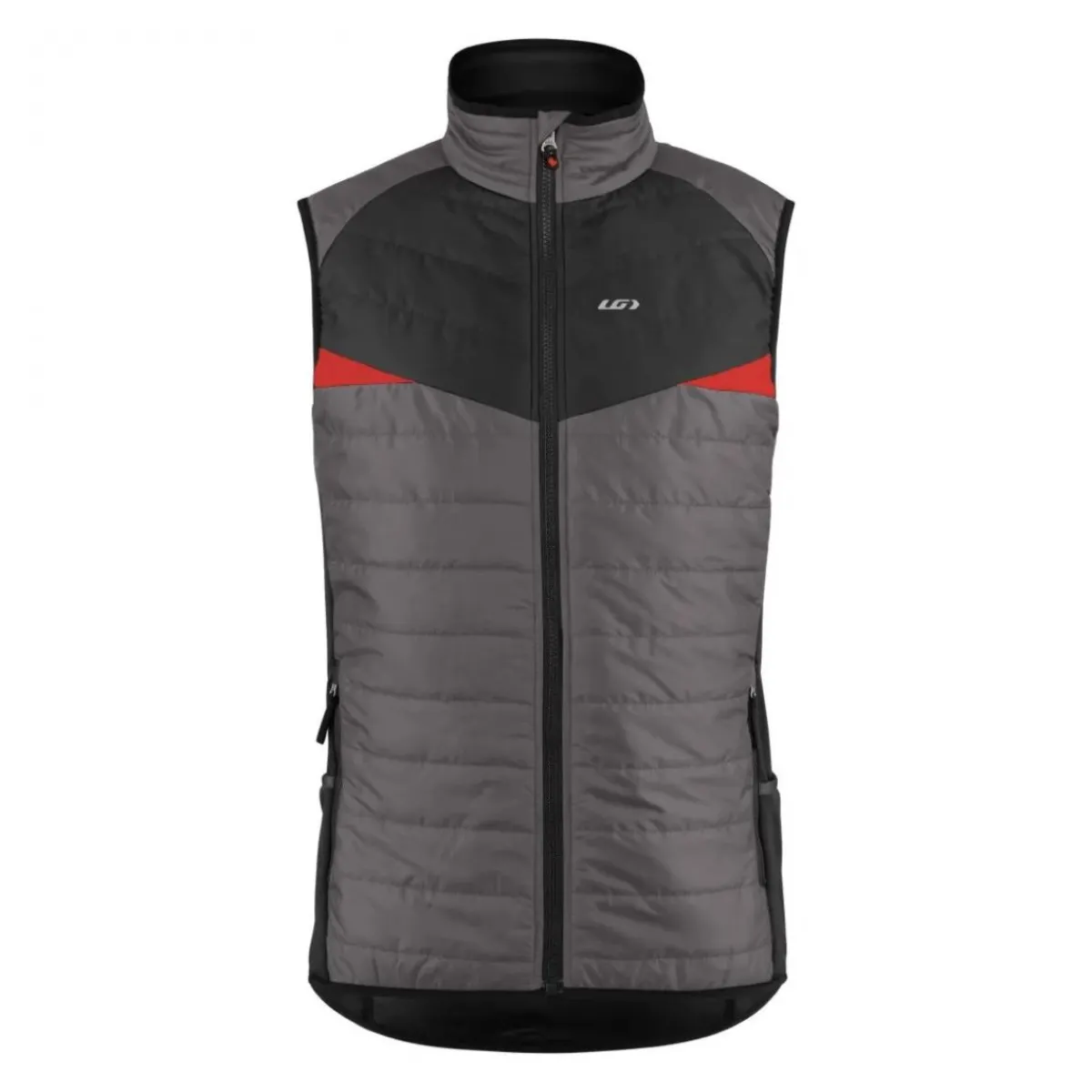 Louis Garneau Insulated Jackets|Windbreaker Jackets<Men’s Sleeveless Hiking Jacket 266-Gray/Black