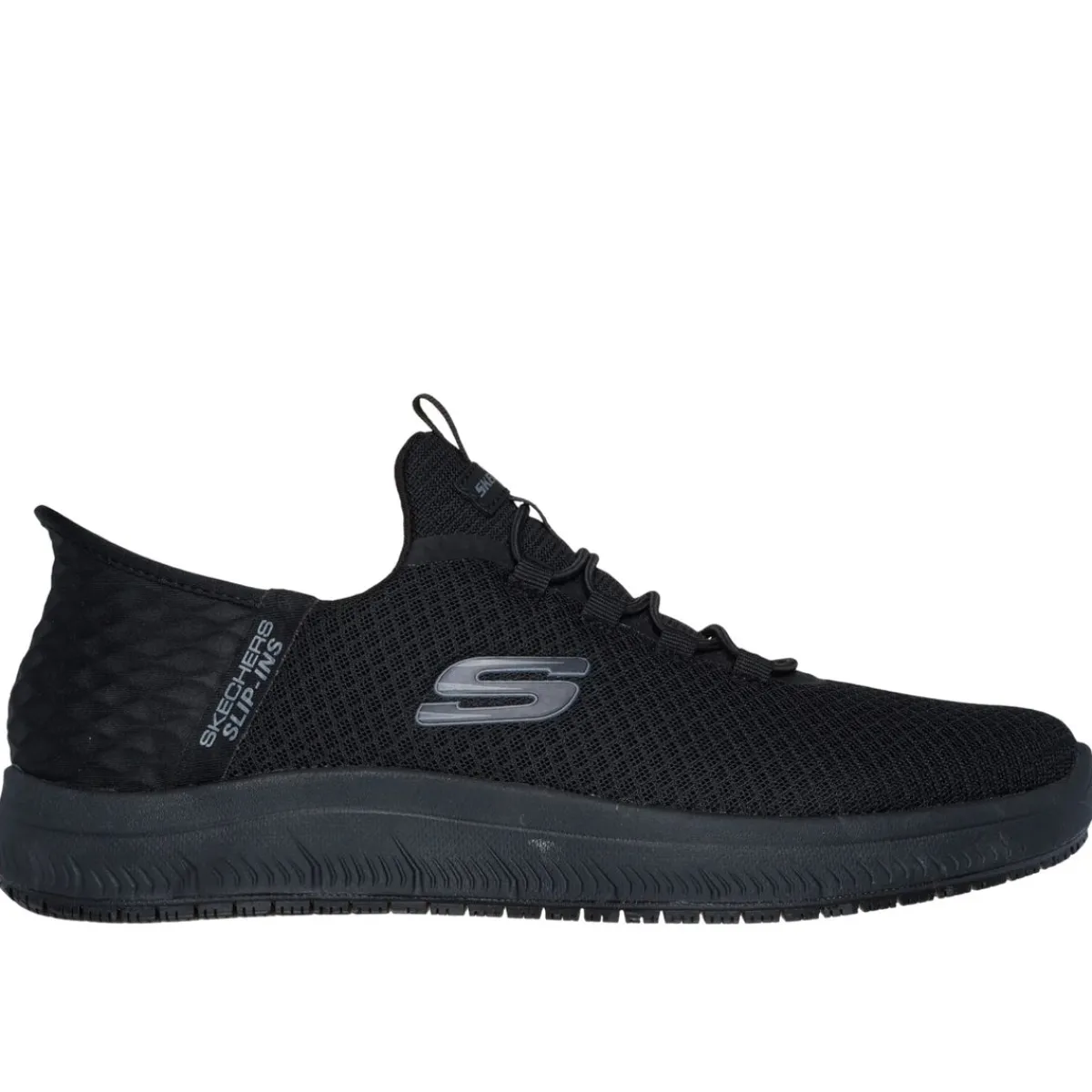 Skechers Safety Shoes|Work Outerwear<Men's Slip-ins Summits Shoes Black Black