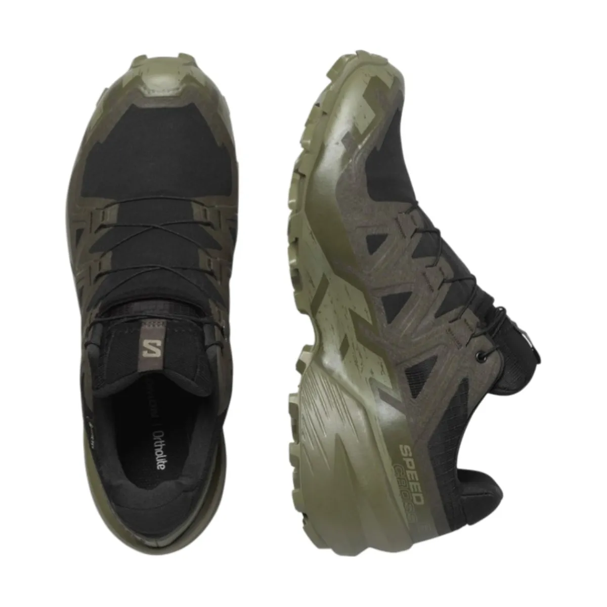 Salomon Casual Shoes|Sandals And Mules<Men's Speedcross 6 GTX Shoes Black / Peat / Deep Lichen Green