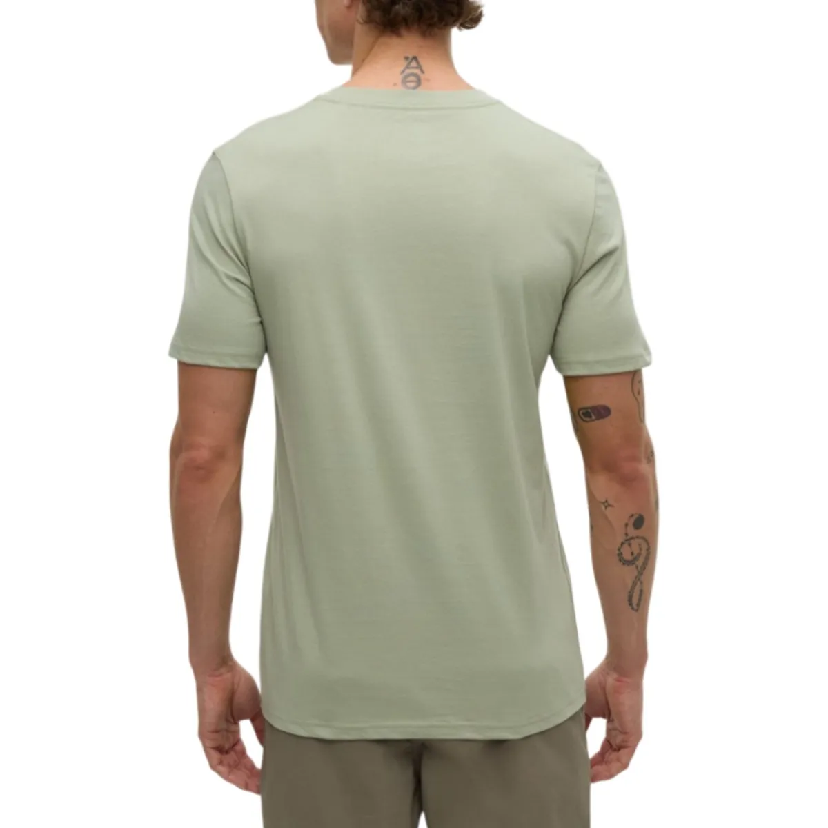 Tentree Shirts|Swimwear<Men's Summer Guitar T-Shirt Light Moss / Deep Olive