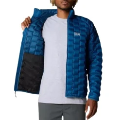 Mountain Hardwear Insulated Jackets|Windbreaker Jackets<Men's Temescalborz Down Jacket Blue Horizon
