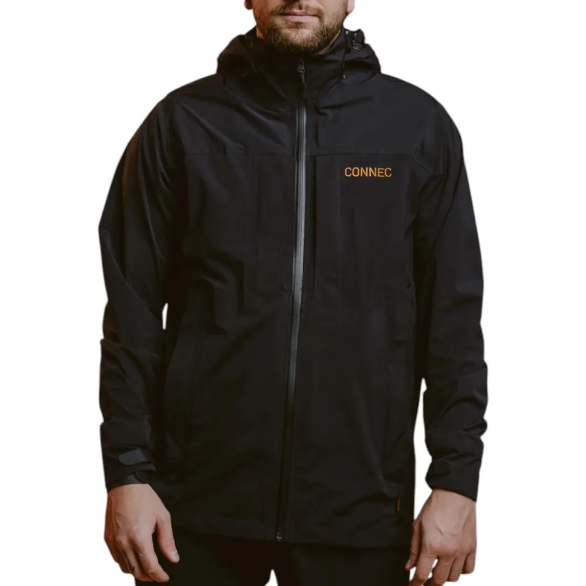 Connec Outdoors Waders And Wading Boots|Fishing Shirts And T-Shirts<Men's Torrent Waterproof Jacket Black/Onyx