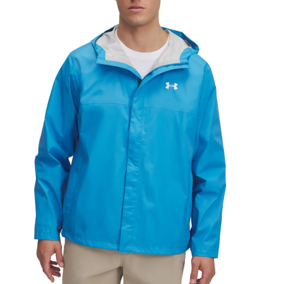 Under Armour Insulated Jackets|Windbreaker Jackets<Men's UA Stormproof Cloudstrike 2.0 Jacket Ether Blue / White