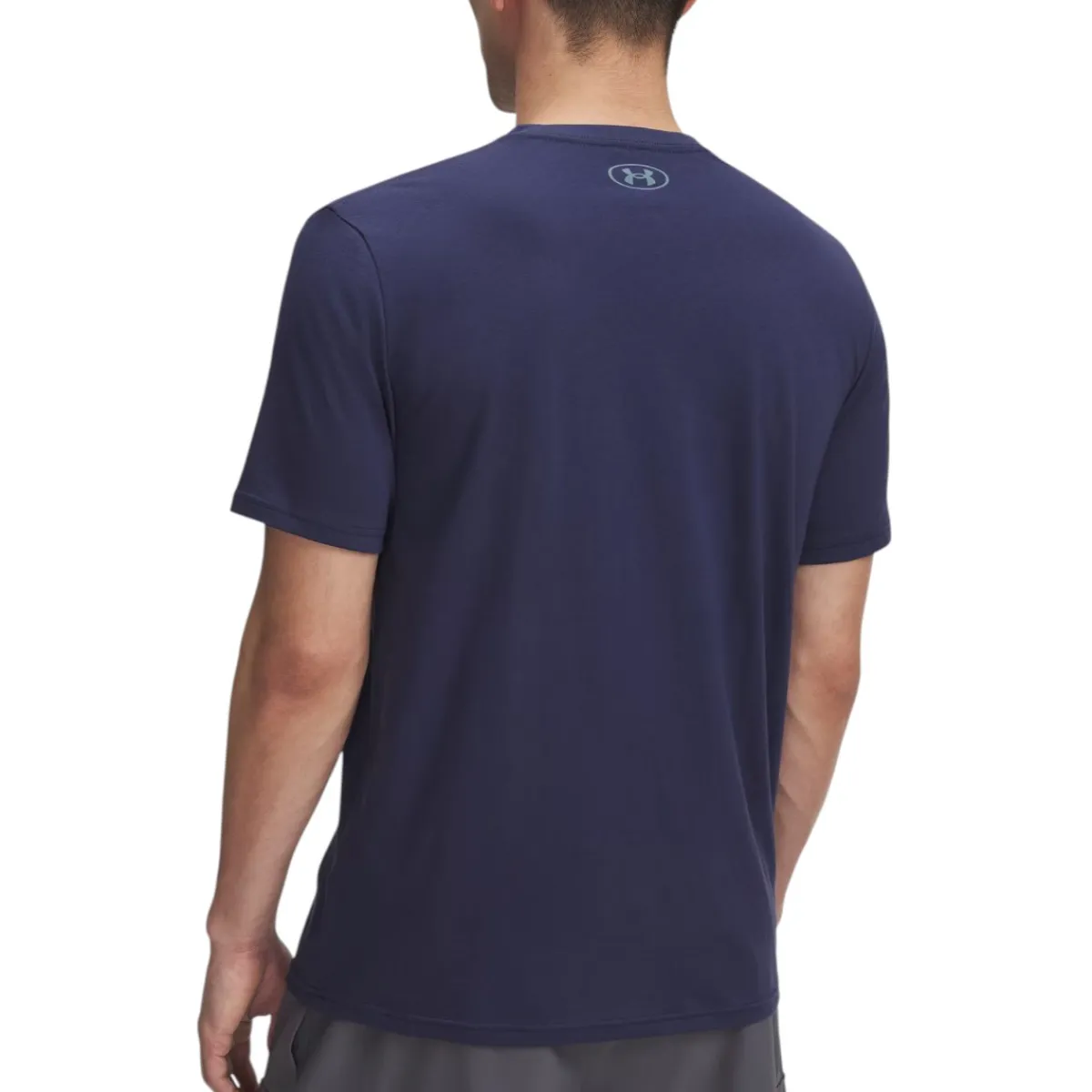 Under Armour Shirts|Swimwear<Men's UA Wordmark Logo T-Shirt Washed Navy / White