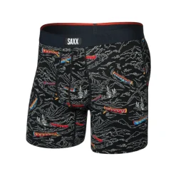 SAXX Boxers And Panties|Socks<Men's VibeExtra Boxer Brief Cloudbank Camo-Navy