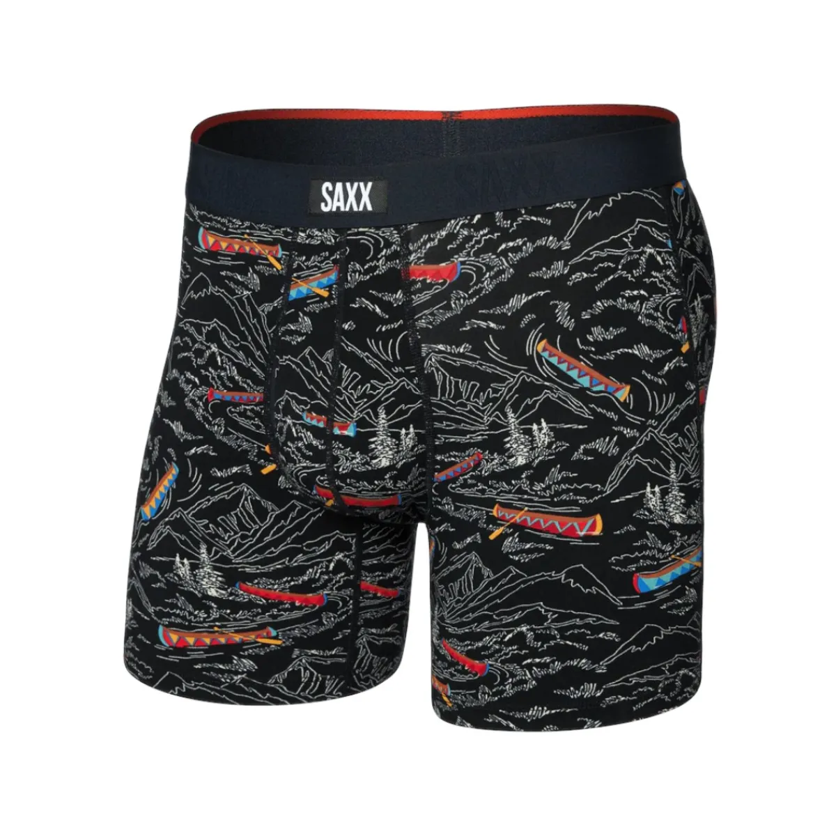 SAXX Boxers And Panties|Socks<Men's VibeExtra Boxer Brief Cloudbank Camo-Navy