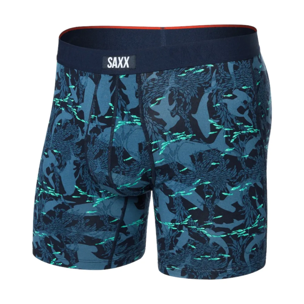 SAXX Boxers And Panties|Socks<Men's VibeExtra Boxer Brief Cloudbank Camo-Navy