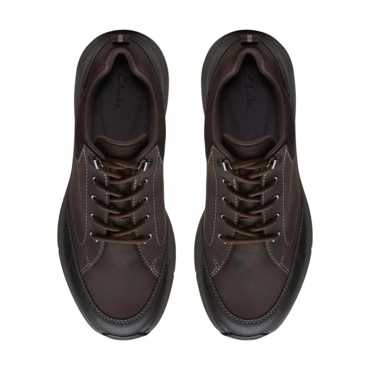 Clarks Casual Shoes|Sandals And Mules<Men's Wave 2.0 Vibe Shoes Dark Brown
