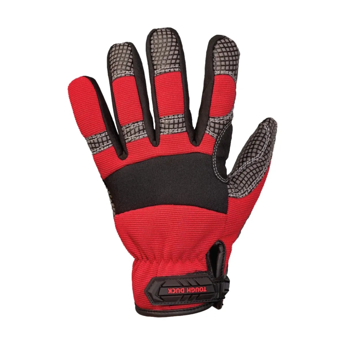Tough Duck Safety Shoes|Work Outerwear<Men's WG12 Lined Precision Glove Red / Black