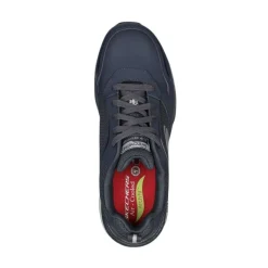 Skechers Casual Shoes|Sandals And Mules<Men's Wide Arch Fit SR - Angis Comp Toe Shoes Navy / Grey