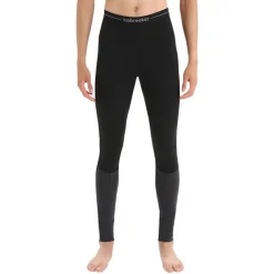 Icebreaker Boxers And Panties|Socks<Men's 125 ZoneKnit Merino Thermal Leggings Black/Jet Heather
