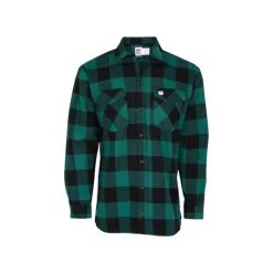 Big Bill Safety Shoes|Work Outerwear<Premium Flannel Work Shirt Green
