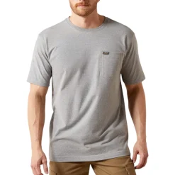Ariat Safety Shoes|Work Outerwear<Rebar Cotton Strong Standard Pocket T-Shirt