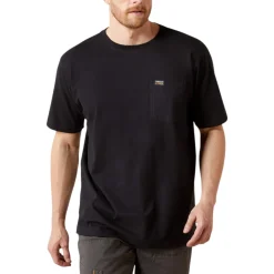 Ariat Safety Shoes|Work Outerwear<Rebar Cotton Strong Standard Pocket T-Shirt