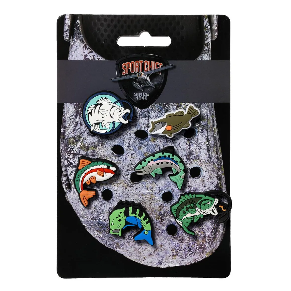 Set of 6 Fishing Charms