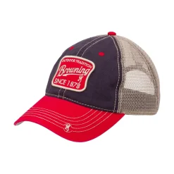 Browning Shirts And Sweaters|Vests And Accessories<Trenton Cap Black and Red