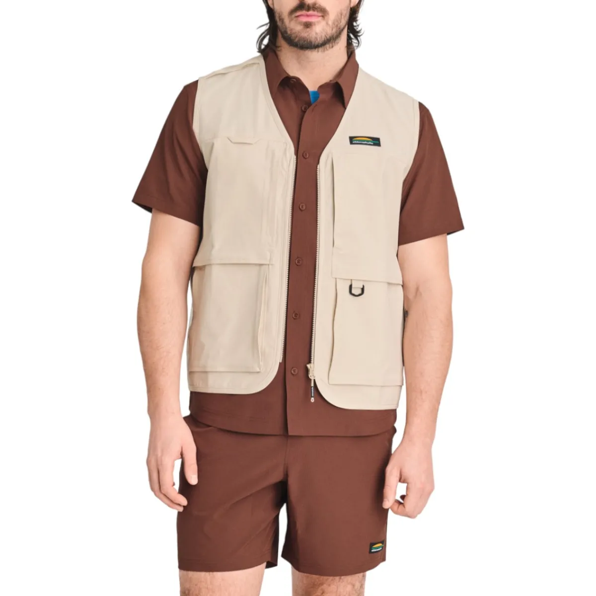 Chlorophylle Insulated Jackets|Windbreaker Jackets<Unisex Durango Multi-pocket Sleeveless Vest