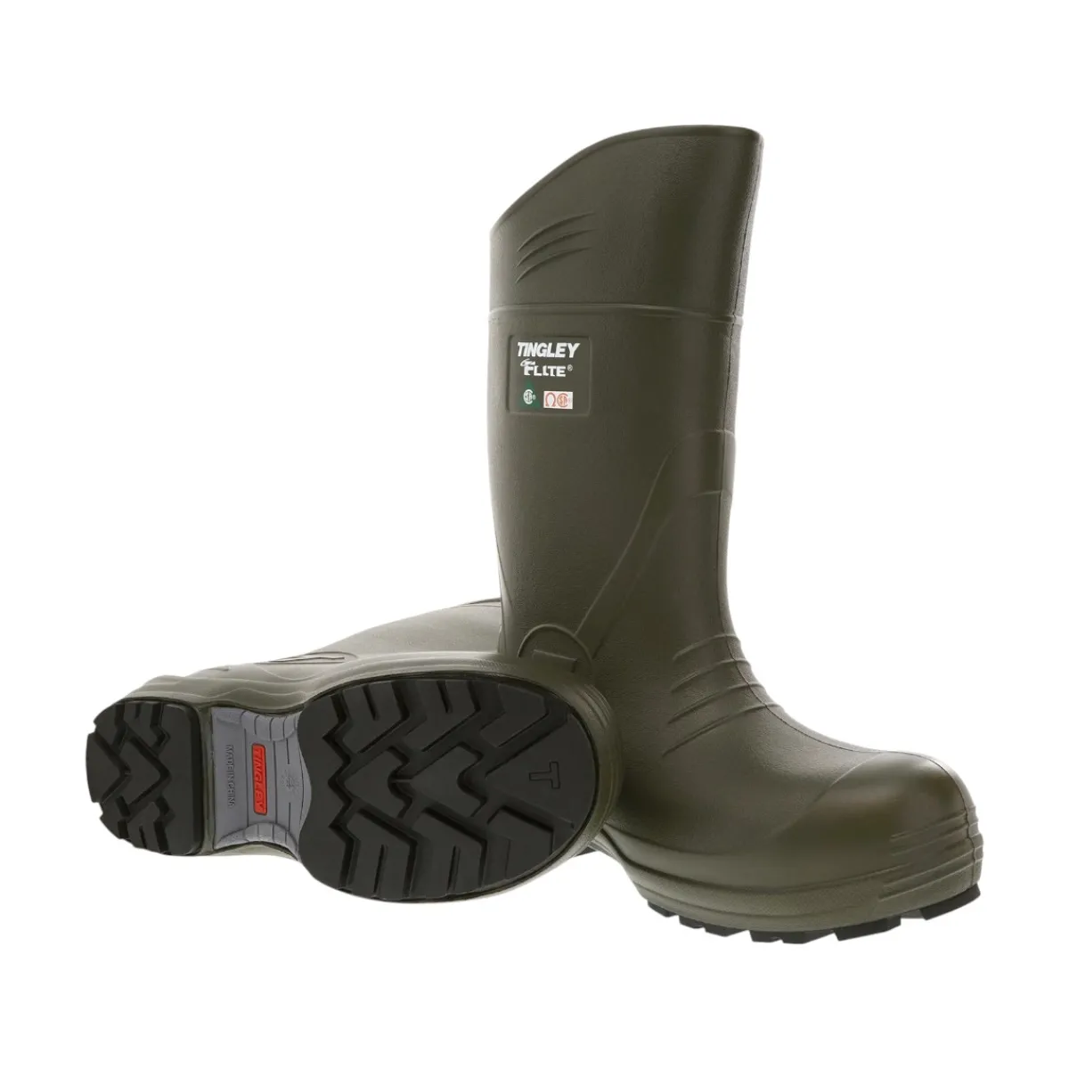 Tingley Safety Shoes|Work Outerwear<Unisex Flite CSA Patch Knee Boots Green