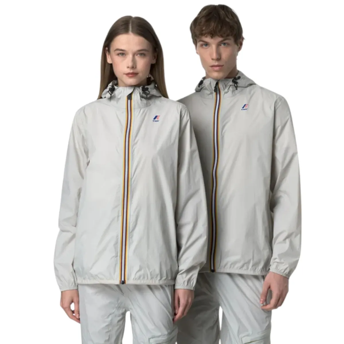 K-Way Insulated Jackets|Windbreaker Jackets<Unisex Le Vrai Claude Waterproof Rain Jacket