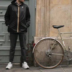 K-Way Insulated Jackets|Windbreaker Jackets<Unisex Le Vrai Claude Waterproof Rain Jacket