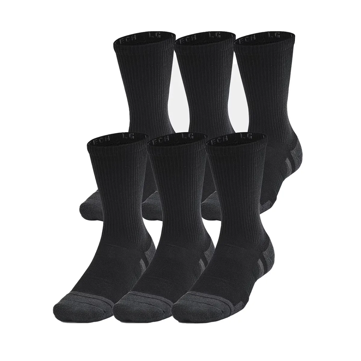 Under Armour Boxers And Panties|Socks<Unisex UA Performance Tech™ Crew Socks Black - Jet Gray