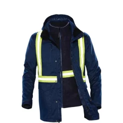 Stormtech Safety Shoes|Work Outerwear<Unisex Vortex HD 3-in-1 Reflective System Parka Navy