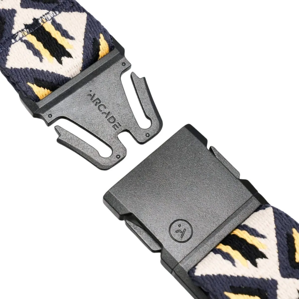 Arcade Belts|Hats And Caps<Vernan Kee Slim Belt Creosote Navy Alert