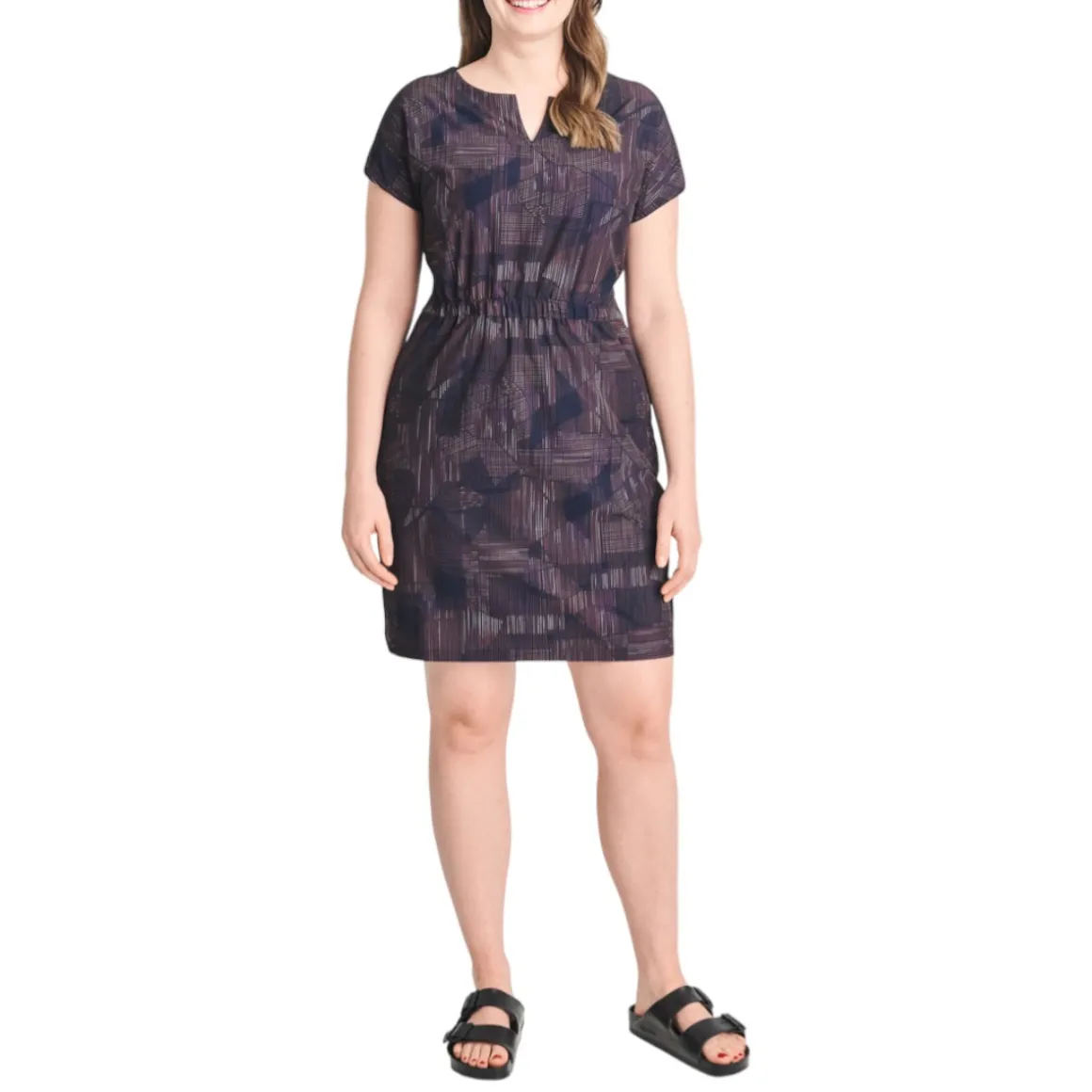 Women's Azimut V-neck Summer Dress