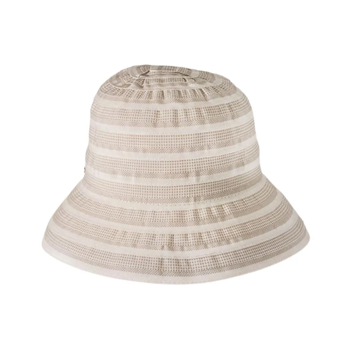 Women's Brizo-Rubbon Striped Cloche Hat
