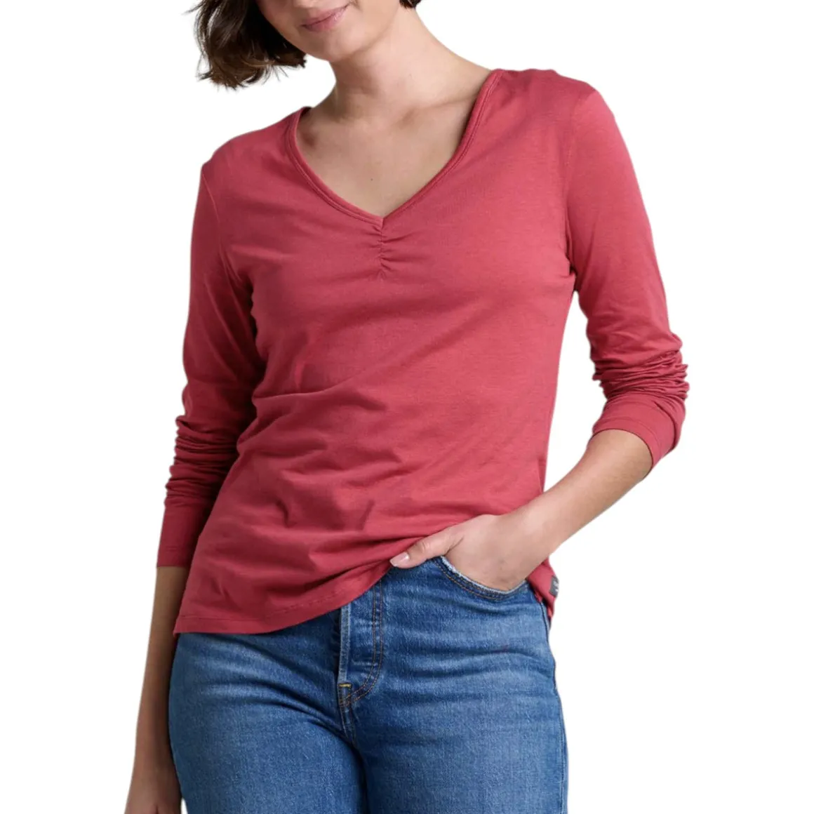 Women's Rose Long Sleeve Tee