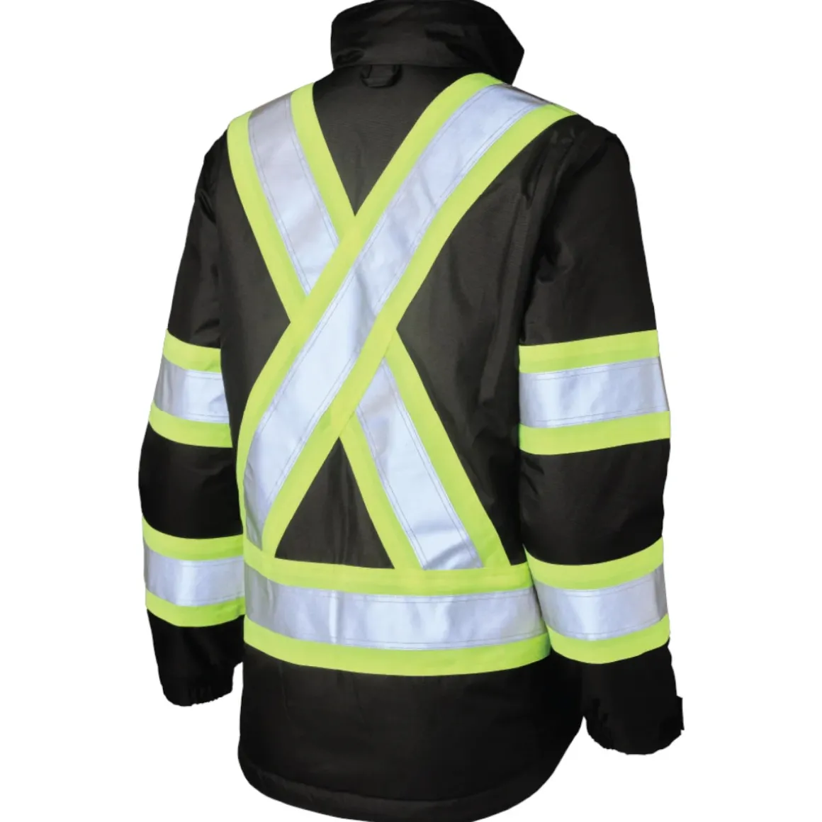Women's SJ46 Poly Oxford 5-In-1 Safety Jacket