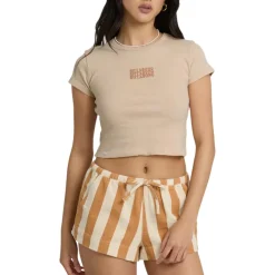 Women's Triple Stacked Short Sleeve T-Shirt