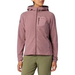 Marmot Sweaters|Shirts<Women's AirFleece Performance Full-Zip Hoodie Light Mauve