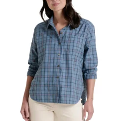 Toad and Co. Sweaters|Shirts<Women's Airscape Long Sleeve Shirt North Shore Check