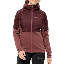 Jack Wolfskin Insulated Jackets|Windbreaker Jackets<Women's Alpgrat Pro Fleece Jacket Apple Butter