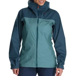 Rab Insulated Jackets|Windbreaker Jackets<Women's Arc Eco Waterproof Jacket Orion Blue