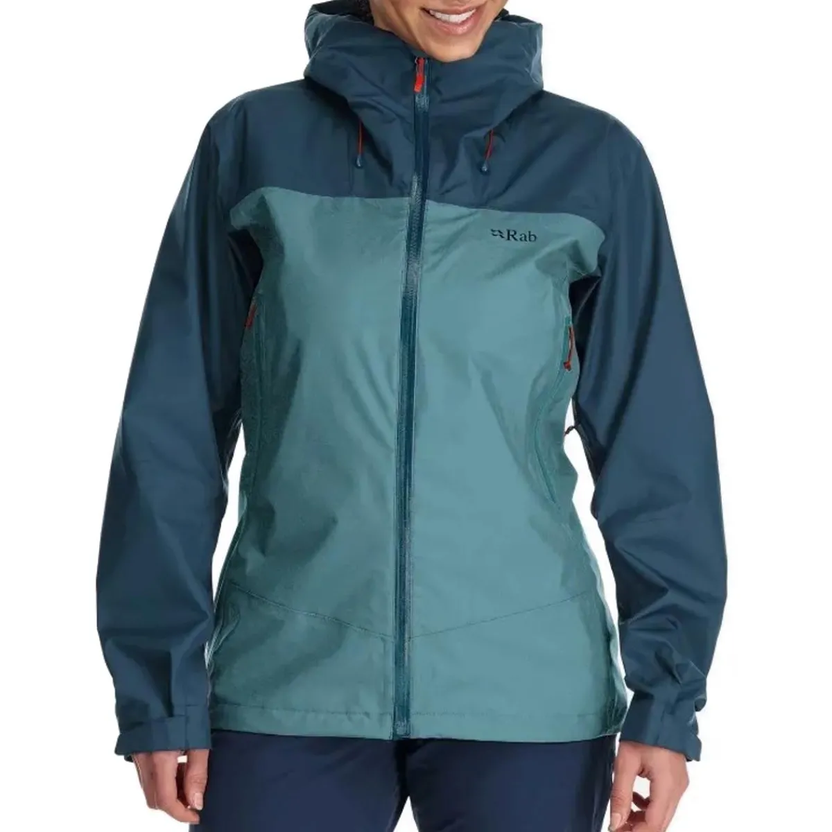 Rab Insulated Jackets|Windbreaker Jackets<Women's Arc Eco Waterproof Jacket Orion Blue