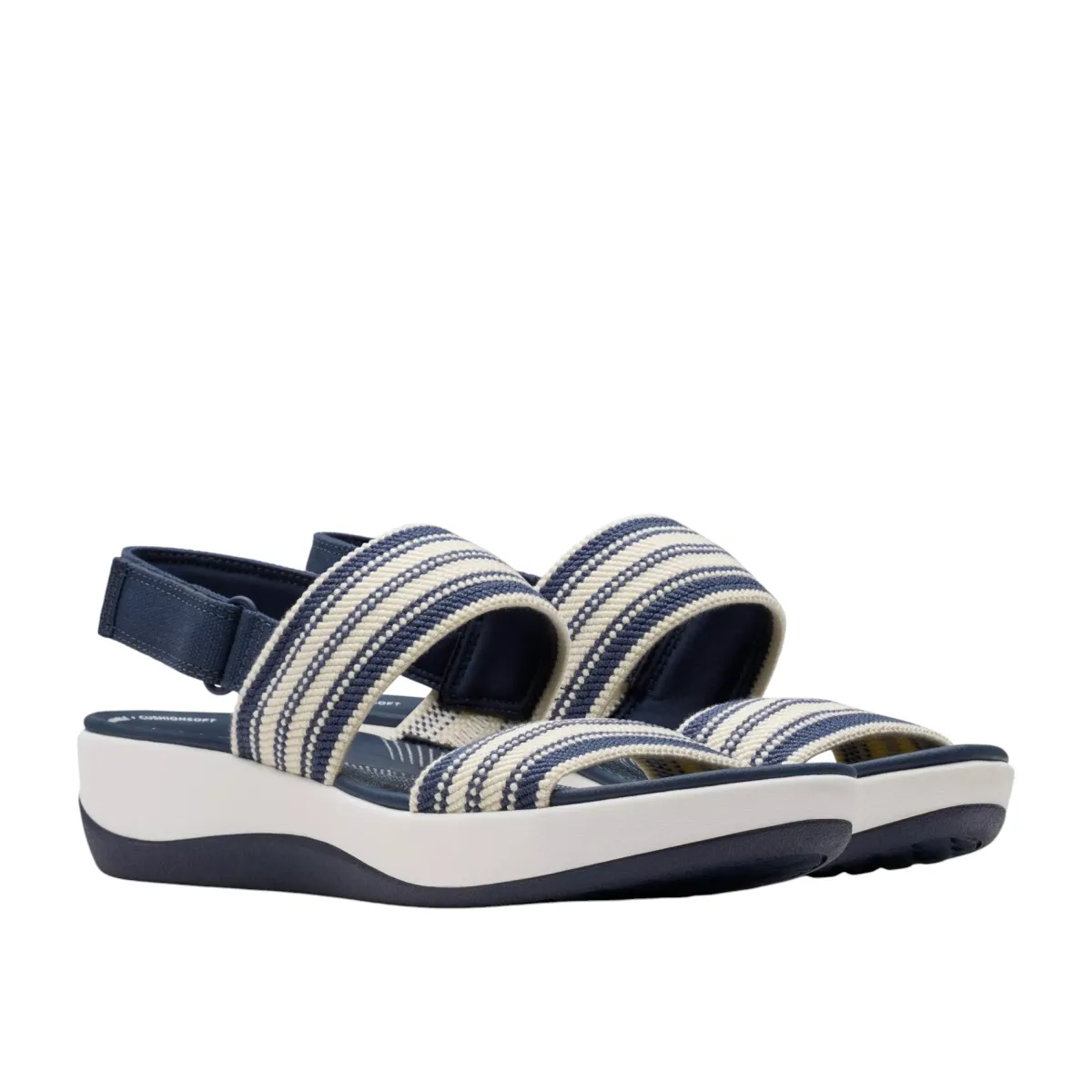 Clarks Casual Shoes|Sandals And Mules<Women's Arla Stroll Sandals Multicolored Navy Blue
