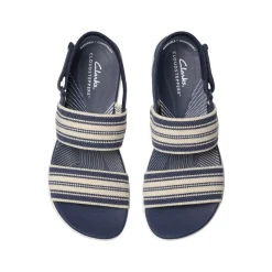 Clarks Casual Shoes|Sandals And Mules<Women's Arla Stroll Sandals Multicolored Navy Blue