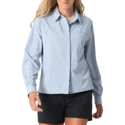 Outdoor Research Sweaters|Shirts<Women's Astroman Long Sleeve Sun Shirt Fjord