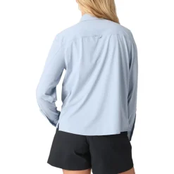 Outdoor Research Sweaters|Shirts<Women's Astroman Long Sleeve Sun Shirt Fjord