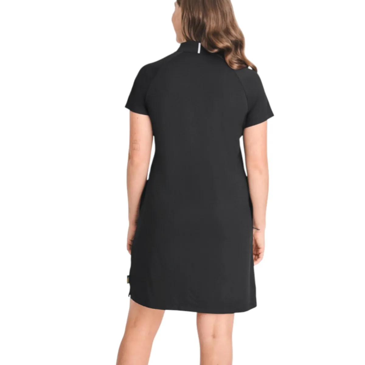 Chlorophylle Sweaters|Shirts<Women's Avila Polo Dress Pure Black