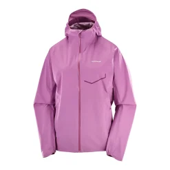 Salomon Insulated Jackets|Windbreaker Jackets<Women's Bonatti Waterproof Jackey Iris Orchid