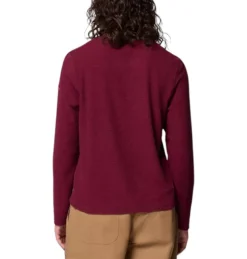 Columbia Sweaters|Shirts<Women's Brea Falls™ Grid Crew Long Sleeve Shirt Rich Wine