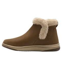Clarks Casual Shoes|Sandals And Mules<Women's Breeze Fur Boots Dark Tan