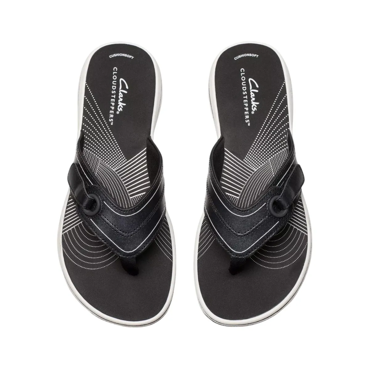 Clarks Casual Shoes|Sandals And Mules<Women's Breeze Reyna Flip-Flop Black