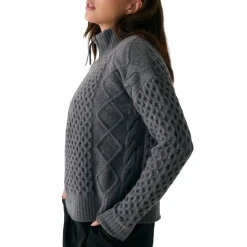 Lolë Sweaters|Shirts<Women's Camila 1/2 Zip Sweater Medium Grey Heather